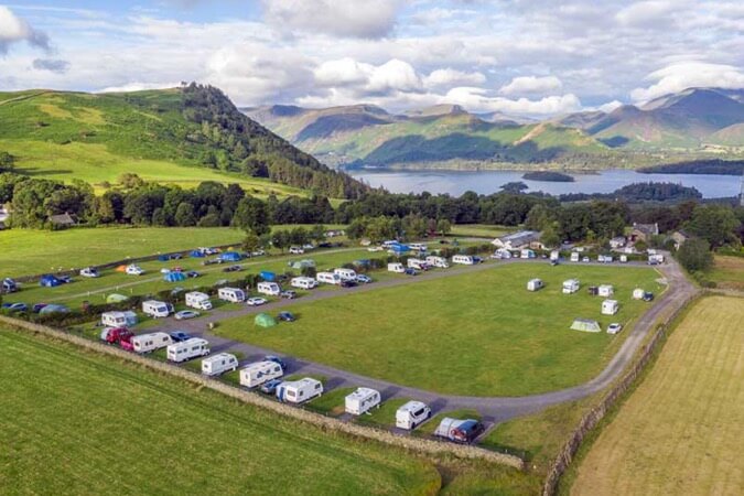 Castlerigg Farm Camping & Caravan Site Thumbnail | Keswick - Cumbria and The Lake District | UK Tourism Online