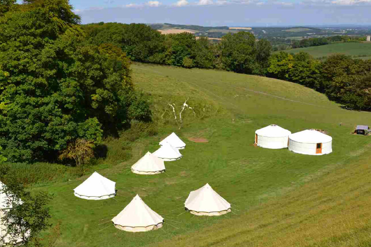 Firle Yurts - Image 1 - UK Tourism Online