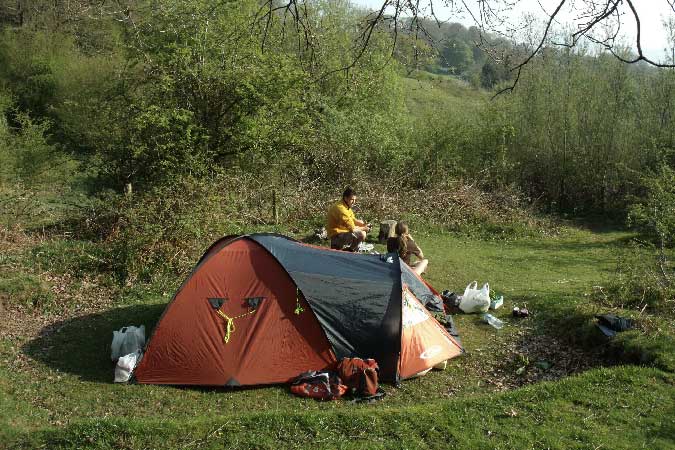 Middle Ninfa Campsite Thumbnail | Abergavenny - Cardiff and South East Wales | UK Tourism Online